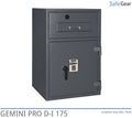 Gemini Pro D-I 250 Coffre-Fort De Dépôt (294 L) - Test anti-effraction D-I - Serrure à clé