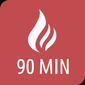 <p>90 minuten brandwerendheid – Uitgebreide brandbescherming tot 1,5 uur, waarbij de binnentemperatuur onder kritische niveaus wordt gehouden.<br/>Ideaal voor bedrijfskritische documenten.</p>