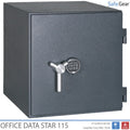 Office Data Star 115 Brandveilig Datakast - (228 LTO Tapes) - Inbraaktest Klasse S2 / Brandtest 60 min