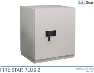 Fire Star Plus 2 Fireproof Data Safe (168 LTO) - Burglary Test Grade I / Fire Test 120 min