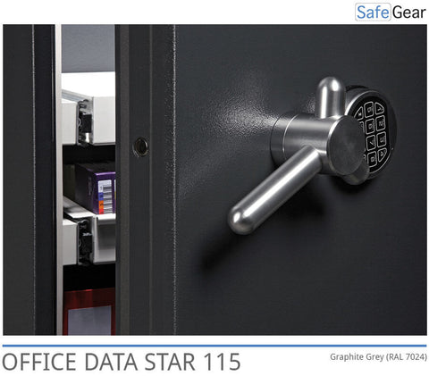 Data Safe Office Data Star - Fire resistant 60 min - Key Lock