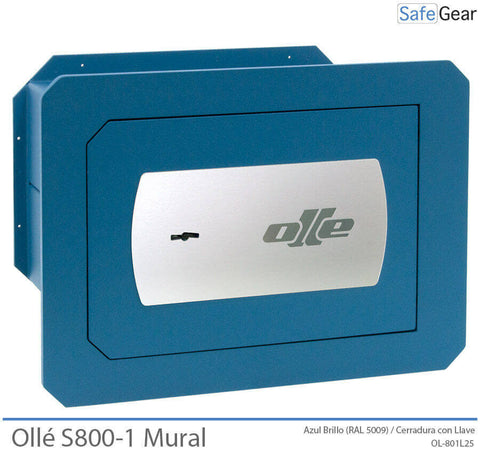 Caja Fuerte - Ollé S801 Mural (25cm) - Cerradura Llave