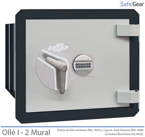 Caja Fuerte - Ollé I Mural - 2 - Cierre Electrónico - con Buzón
