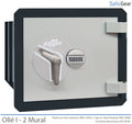 Caja Fuerte - Ollé I Mural - Certificación Grado I - 2 - Cierre Electrónico