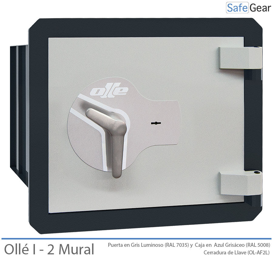 Caja Fuerte - Ollé I Mural - Certificación Grado I - 2 - Cerradura Llave