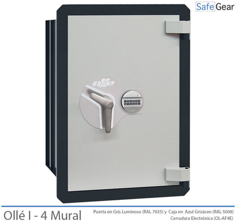 Caja Fuerte - Ollé I Mural - 4 - Cierre Electrónico - con Buzón