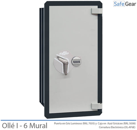 Caja Fuerte - Ollé I Mural - 6 - Cierre Electrónico - con Buzón