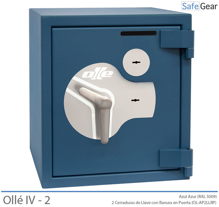 Ollé Grado IV - 2 - Cierre Doble Llave - Ranura en Puerta