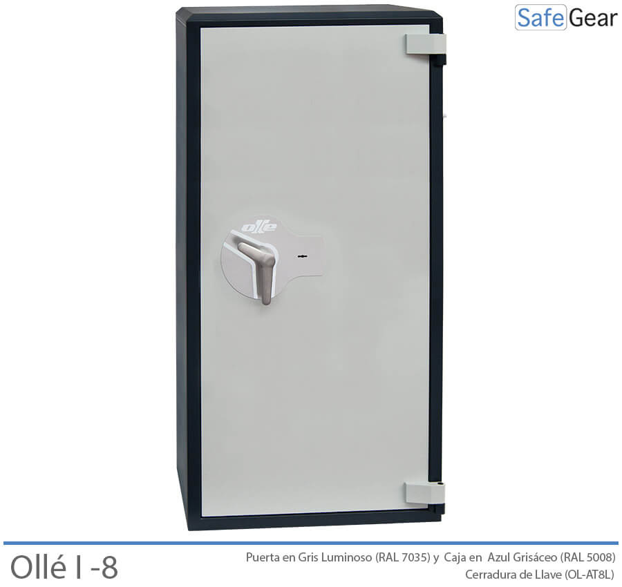 Caja Fuerte - Ollé I - Certificación Grado I - 8 - Cerradura Llave