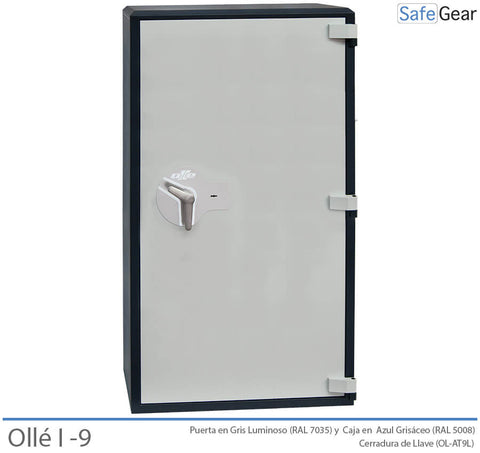 Caja Fuerte - Ollé I - Certificación Grado I - 9 - Cerradura Llave