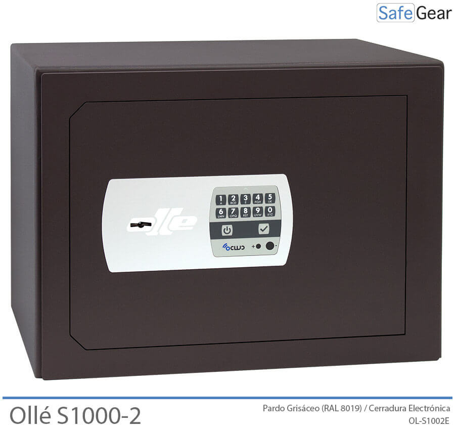 Caja Fuerte - Ollé S1002 - Cierre Electrónico OCLUC - con Buzón