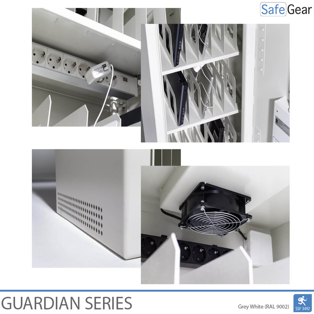 Guardian RSK-LT 1600 - 15 Laptops met opladen - Inbraaktest SSF 3492 - Cijfercode