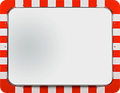 Traffic Mirror - Stainless Steel - Anti-Freeze - Rectangular - 60x80 cm
