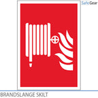 Brandschlauch Schild - 297 x 210 mm - Kunststoff