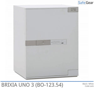 Brixia Uno 3 Tresor (66L) - Links angeschlagen - Einbruchschutz Klasse I - Zahlenschloss