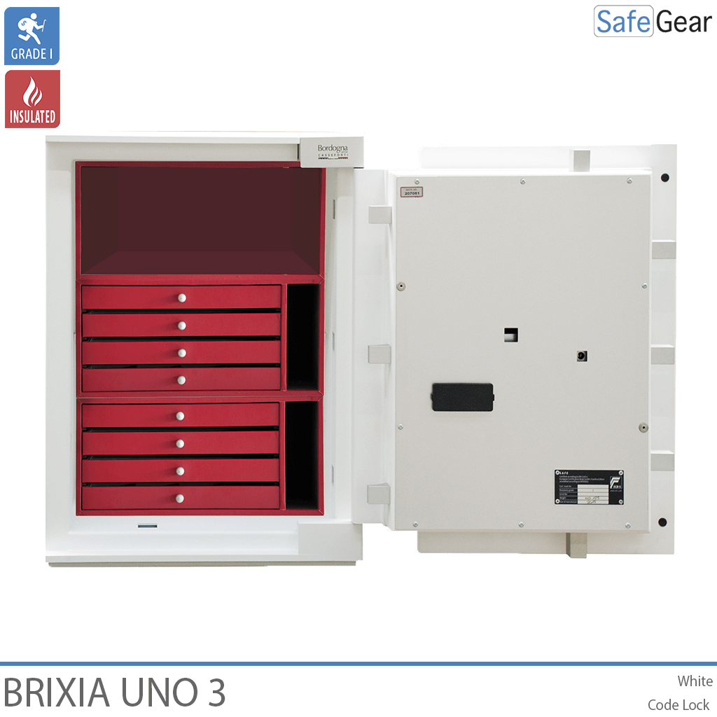 Brixia Uno 3 Tresor (66 L) – Einbruchschutz Klasse I – Codeschloss