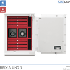 Brixia Uno 3 Tresor (66L) - Einbruchschutz Klasse I - Zahlenschloss