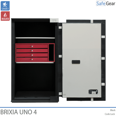 Brixia Uno 4 Pengeskab (88L) - Indbrudstest Grade I