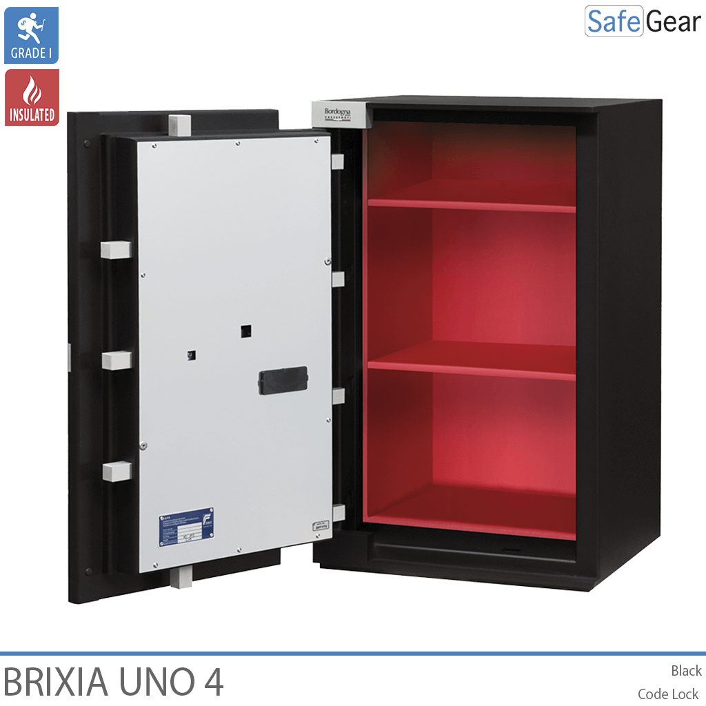 Brixia Uno 4 Pengeskab (88L) - Indbrudstest Grade I