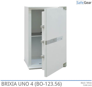 Brixia Uno 4 Tresor (88L) - Links angeschlagen - Einbruchschutz Klasse I - Zahlenschloss