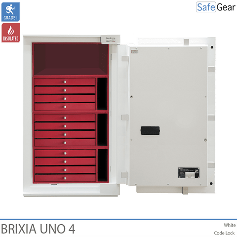 Brixia Uno 4 Pengeskab (88L) - Indbrudstest Grade I