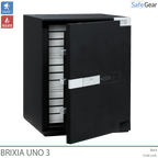 Brixia Uno 3 Tresor (66L) - Einbruchschutz Klasse I - Zahlenschloss