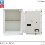 Brixia Uno 3 Tresor (66L) - Einbruchschutz Klasse I - Zahlenschloss