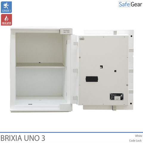 Brixia Uno 3 Tresor (66L) - Einbruchschutz Klasse I - Zahlenschloss