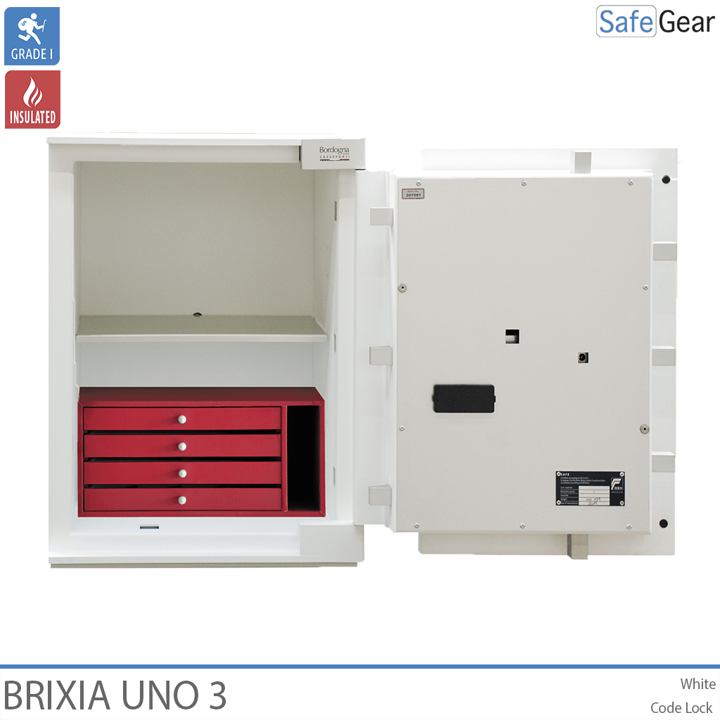 Brixia Uno 3 Tresor (66 L) – Einbruchschutz Klasse I – Codeschloss