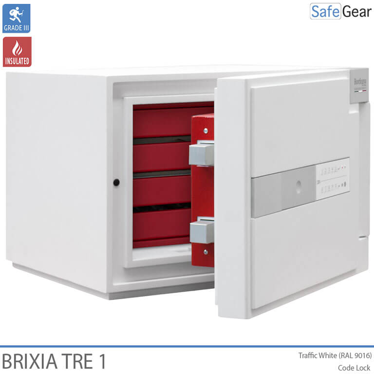 Coffre-fort Brixia Tre 1 (32 L) - Classe de résistance à l’effraction III - Serrure À Code