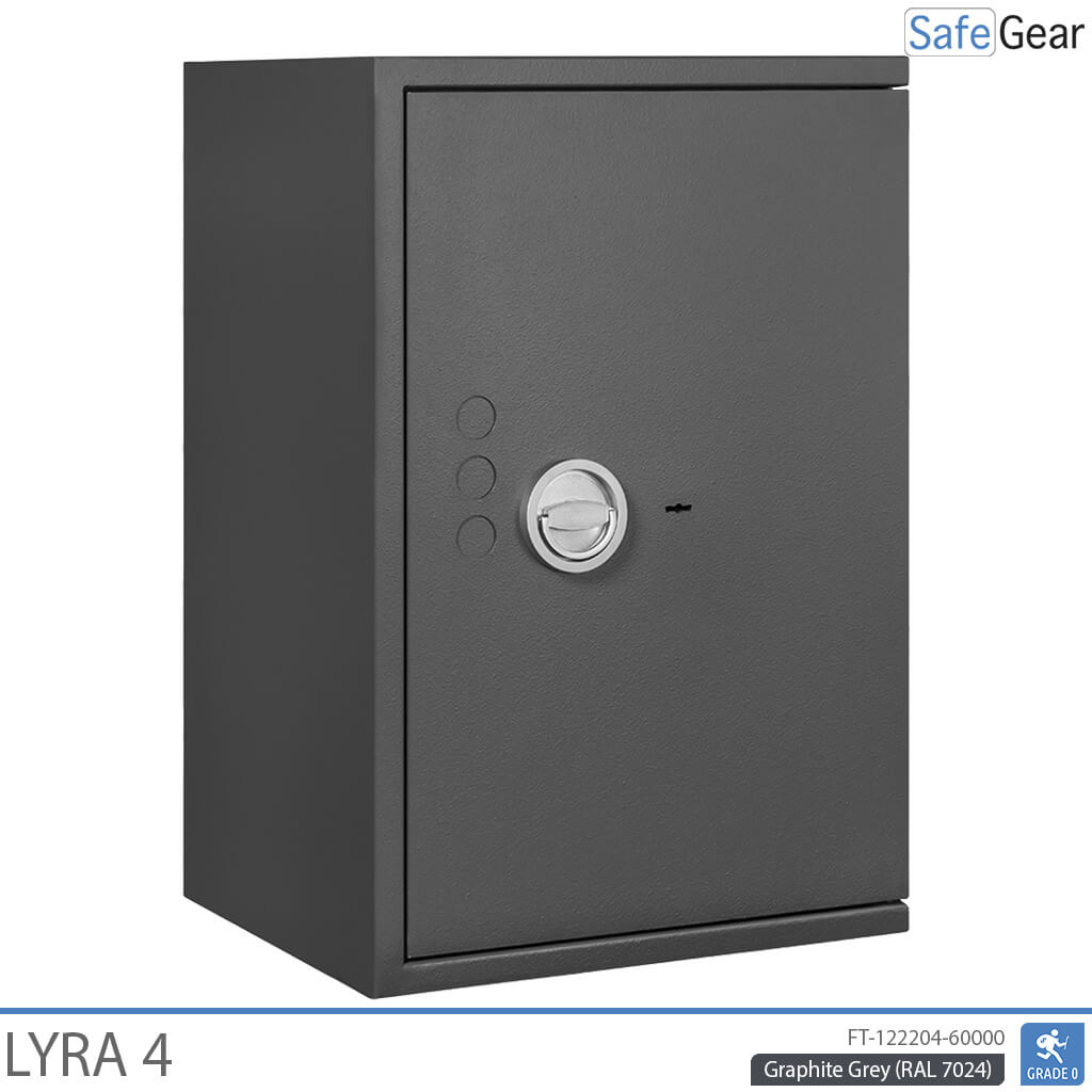 Lyra 4 - Coffre-fort de sécurité (84 litres) - Classement test cambriolage 0