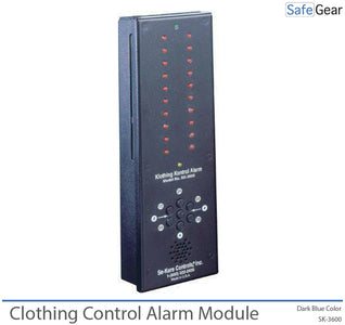 Kledingcontrole-alarmmodule - Sleutel en volledig toetsenbord (20 poorten)