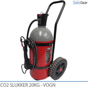 CO2 Fire Extinguisher 30 kg - Trolley