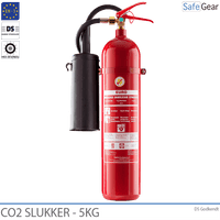 CO2 Fire Extinguisher Carbon Dioxide Fire Extinguisher 5 kg - DS Approved