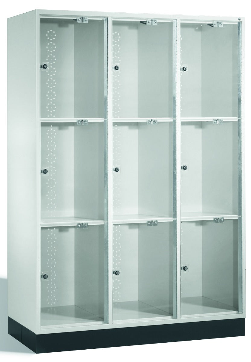Série Introduction - Armoire de rangement - 9 pièces avec des portes en acrylique