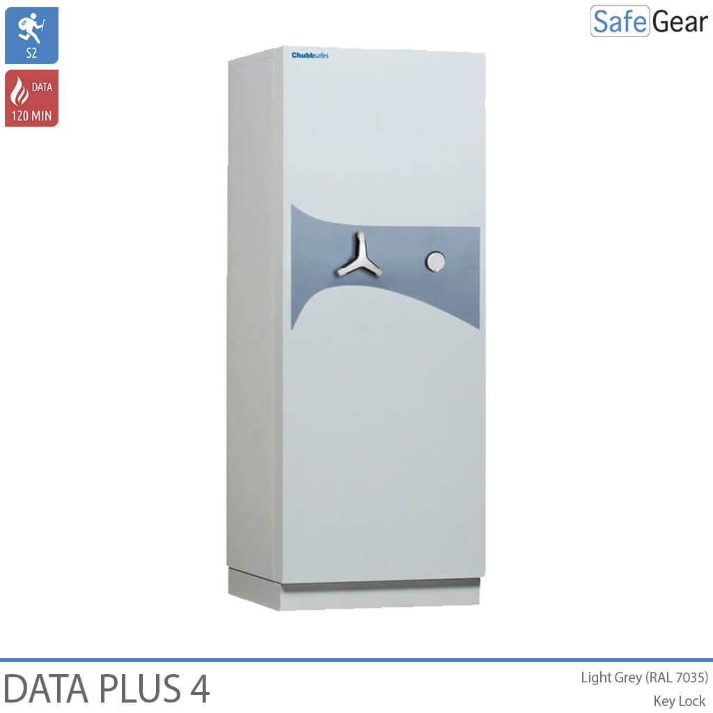 DataPlus 4 - caja fuerte ignífuga para datos - 624 cintas LTO - certificada 120 min y grado S2 - cierre electrónico