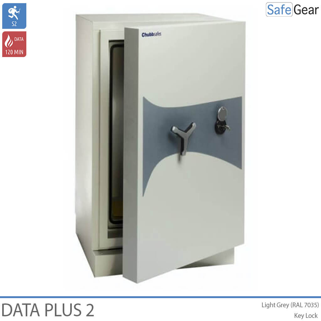 DataPlus 2 Coffre De Données ignifuge (336 LTO) - Protection anti-effraction Classe S2 / Test au feu de 120 min - Serrure À Code