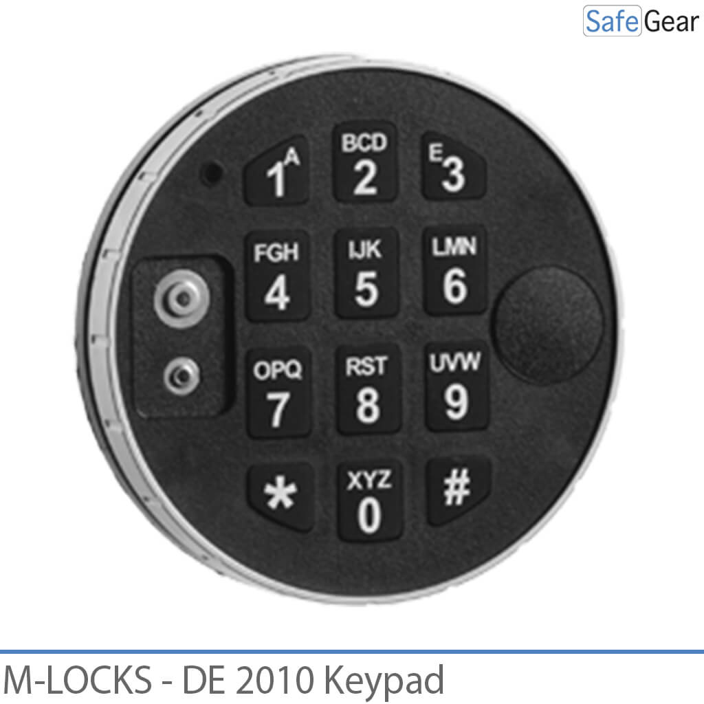 Serrures M-Locks DE 2010 / DE 2020 / DE 2030 Clavier numérique