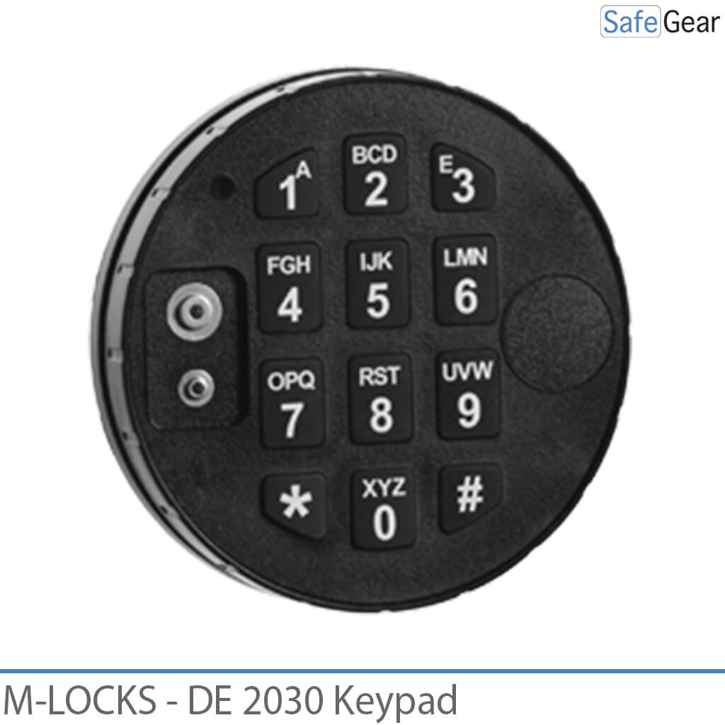 Serrures M-Locks DE 2010 / DE 2020 / DE 2030 Clavier numérique
