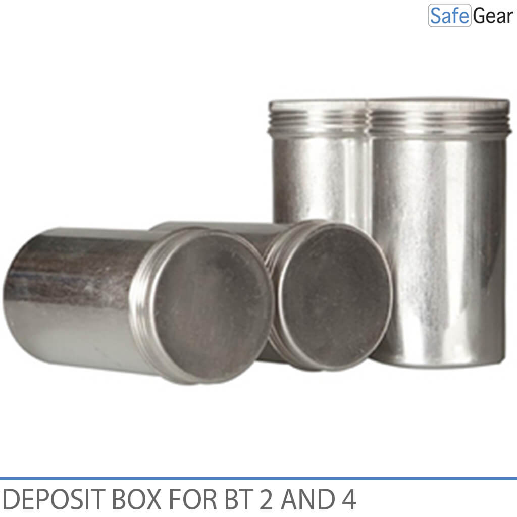 aluminium cash deposit box BT floor safe
