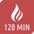 <p>120 minutters brandmodstand – Maksimal brandbeskyttelse i op til 2 timer ved ekstreme temperaturer.<br/>Førsteklasses beskyttelse af uerstattelige dokumenter og værdifulde genstande.</p>
