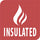 <p>Brandisoleret – Grundlæggende brandbeskyttelse, der giver isolering mod varmeoverførsel.<br/>Beskytter indholdet mod brandskader uden en specifik tidsklassificering eller certificering.</p>