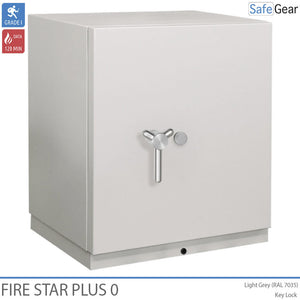 Fire Star Plus 0 Fireproof Data Safe (44 LTO) - Burglary Test Grade I / Fire Test 120 min
