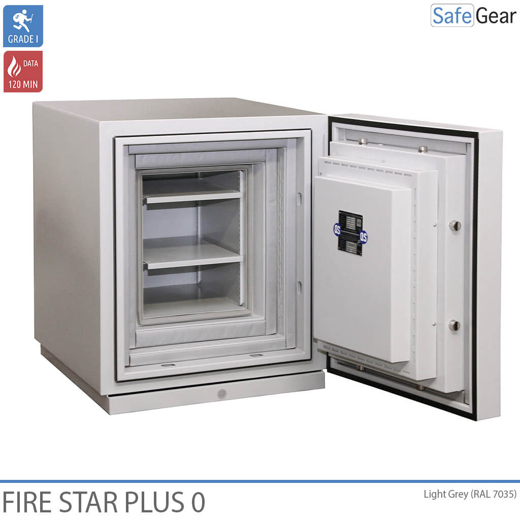 Fire Star Plus 0 Coffre De Données (44 LTO) résistant au feu - Classe I de résistance à l’effraction / Test au feu 120 min