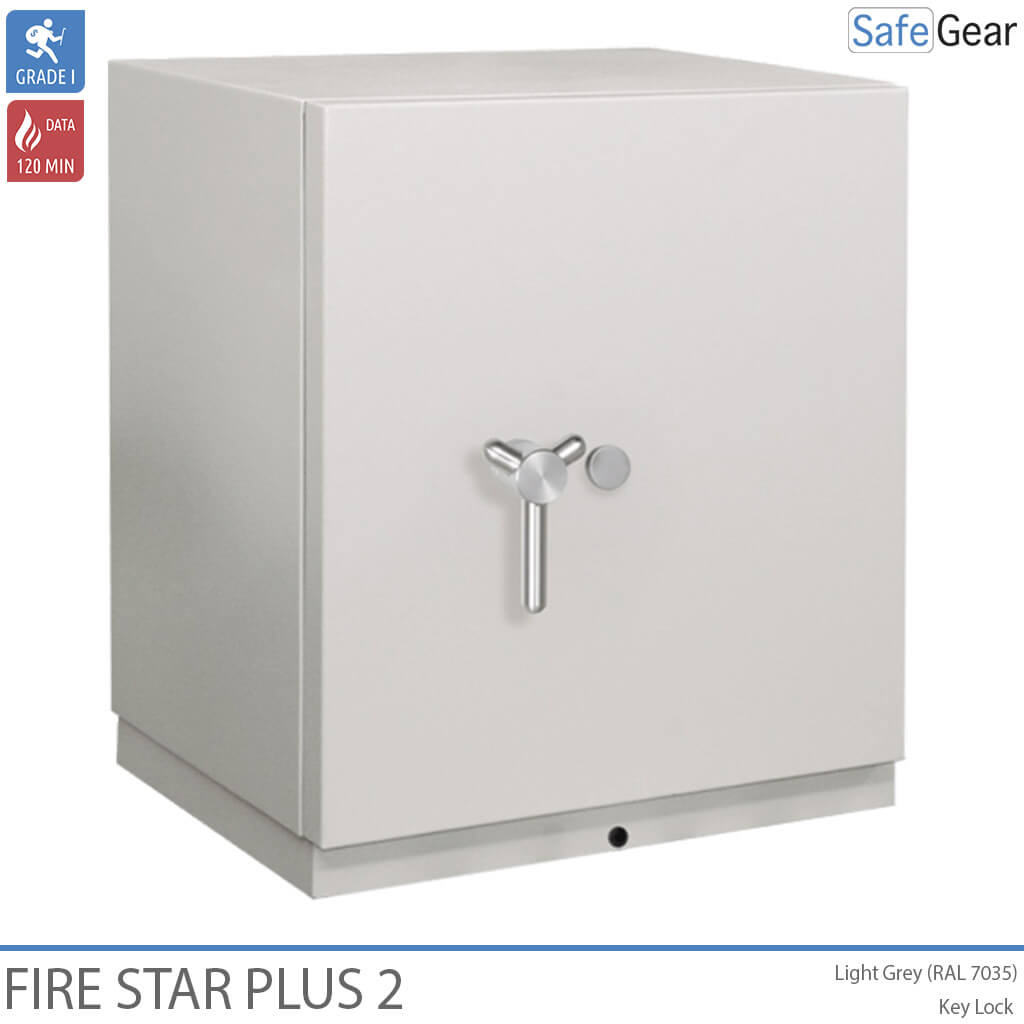 Fire Star Plus 2 Coffre De Données (168 LTO) résistant au feu - Classe I de résistance à l’effraction / Test au feu 120 min