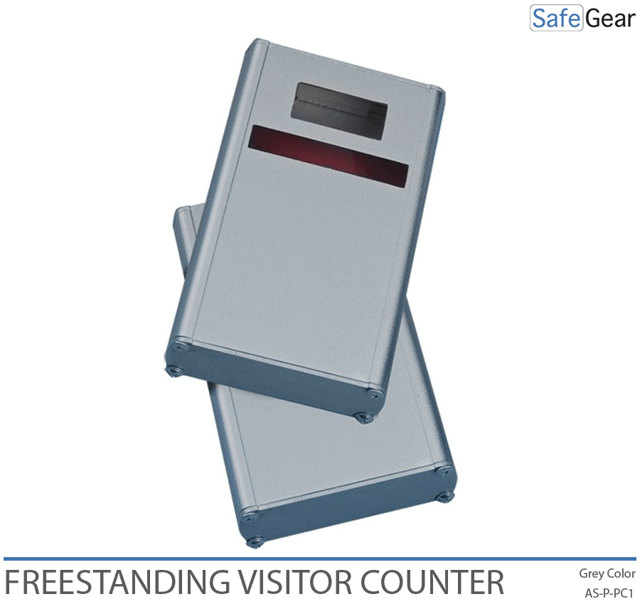 FREESTANDING VISITOR COUNTER
