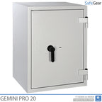 Gemini Pro 20 Medizinschrank (141 L) - Einbruchtest Klasse I - Schlüsselschloss