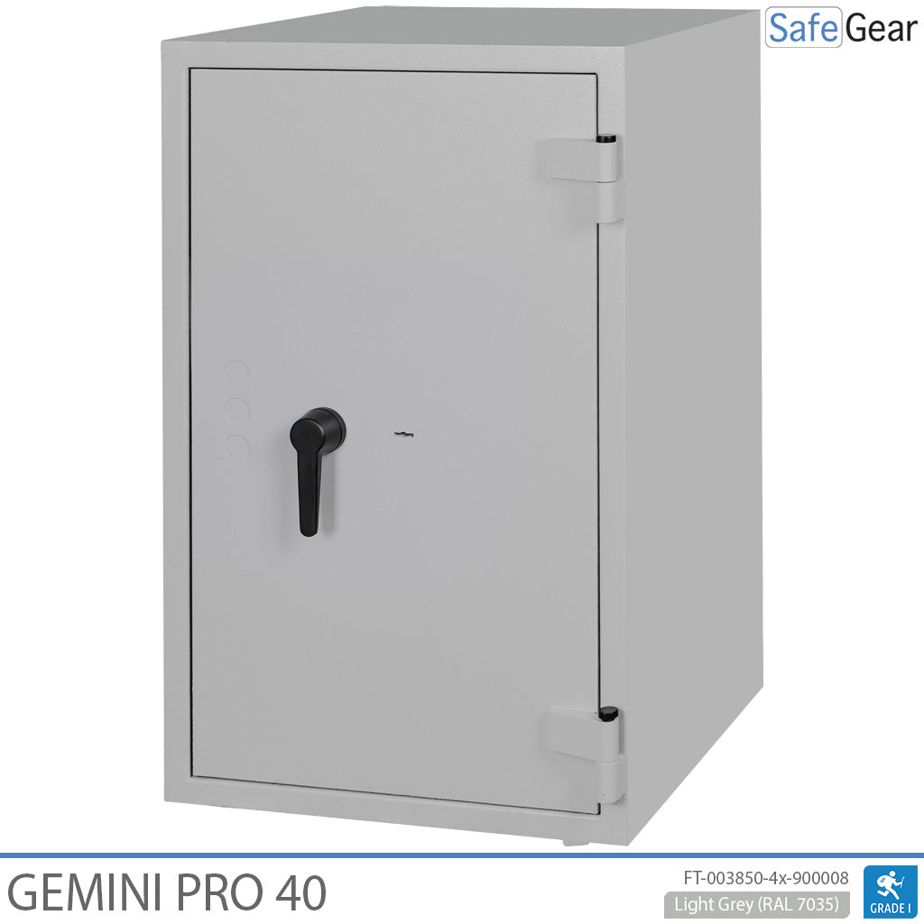Gemini Pro 40 Pharmacie Sécurisée (180 litres) - 4 Tiroirs - 2 Étagères - Niveau de test anti-effraction I - Serrure à clé