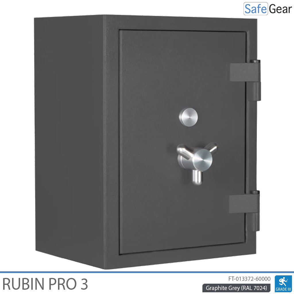 Pengeskab Rubin Pro 10 med nøgle - Grade III