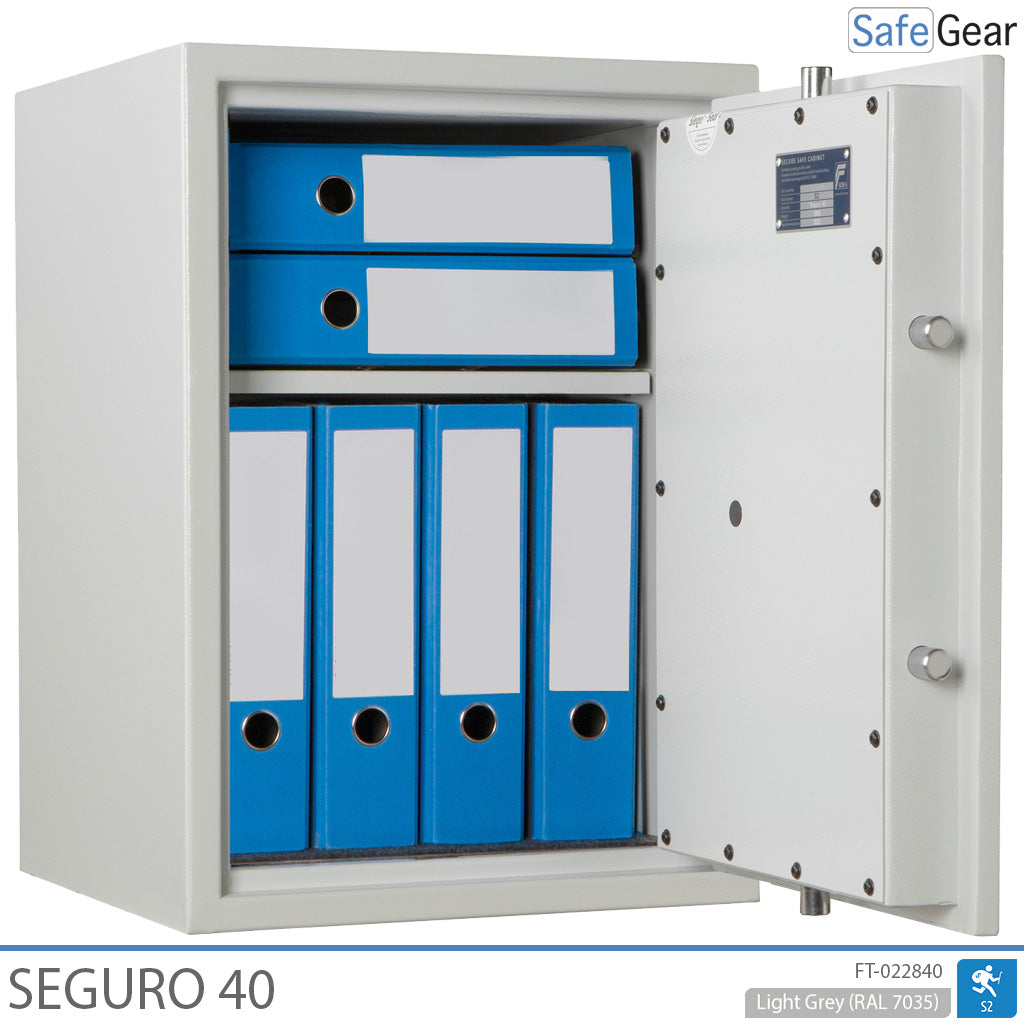Seguro 40 - Brandwerende Kluis (58 Liter) - Inbraaktest Klasse S2